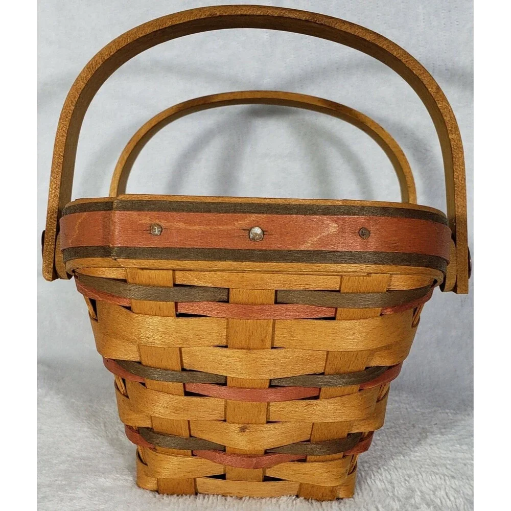 Longaberger 1996 All-American Summertime Basket: 18911 W/Liner, Dual Protector